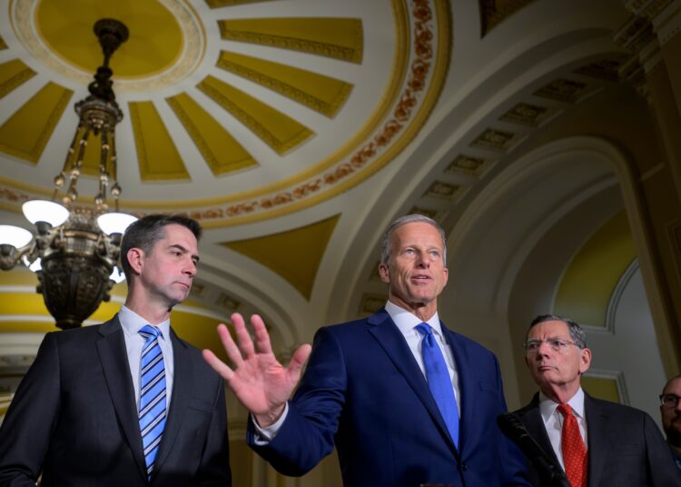 Senate GOP, frustrated with Trump’s $1.8B payout fund, delays vote on ICE money