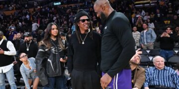 LeBron James Shows His Support for Jay-Z After He Dissed Drake During Roots Picnic Freestyle