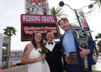 A Wedding That Included a Mister and ‘The Miz’