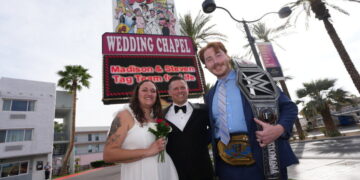 A Wedding That Included a Mister and ‘The Miz’
