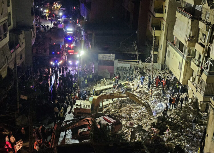 Israel strikes Beirut suburbs, threatening already shaky ceasefire