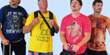 What’s with those hideous shirts at the airport?