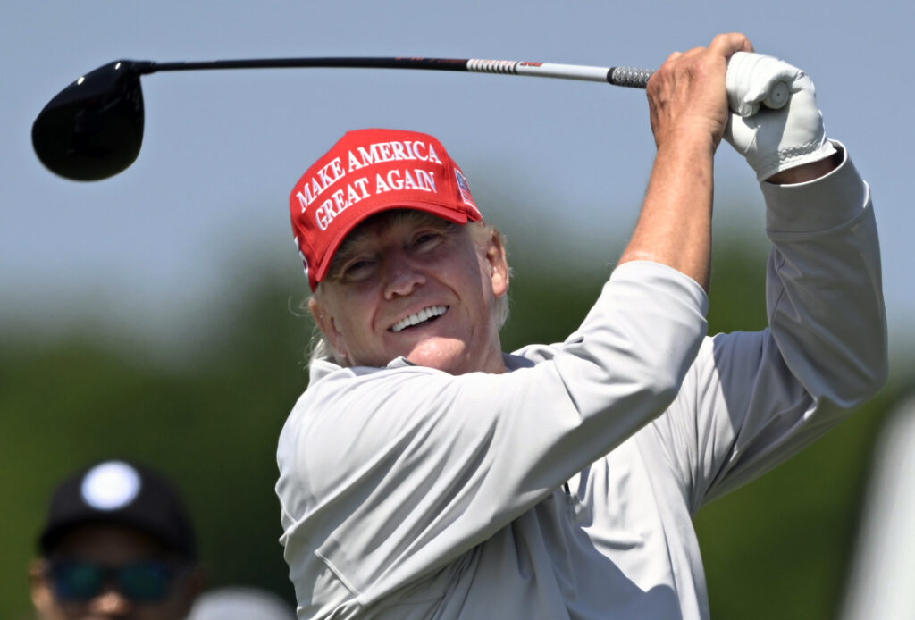 Trump hosts PGA Tour at Doral — and he’s the big winner