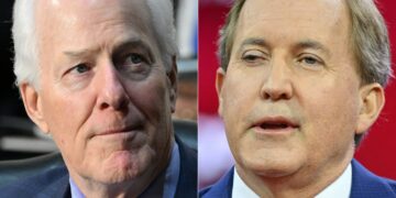 MAGA candidate Paxton defeats Senate stalwart Cornyn in Texas primary