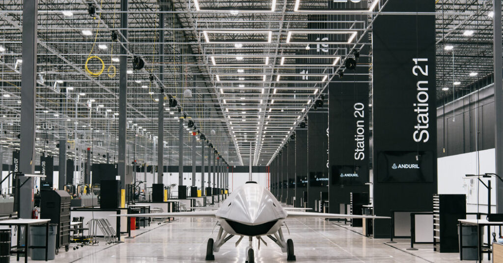 Anduril Raises $5 Billion, as Push to Modernize the Military Accelerates