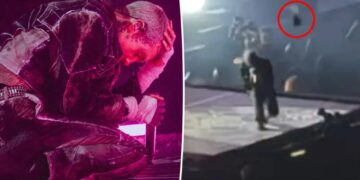 Bring Me the Horizon frontman Oli Sykes suffers concussion after fan throws phone at his head during concert
