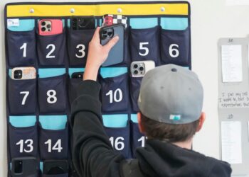 School cellphone bans don’t affect test scores or attendance, study finds