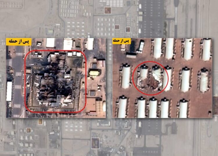 Iran has hit far more U.S. military assets than reported, satellite images show