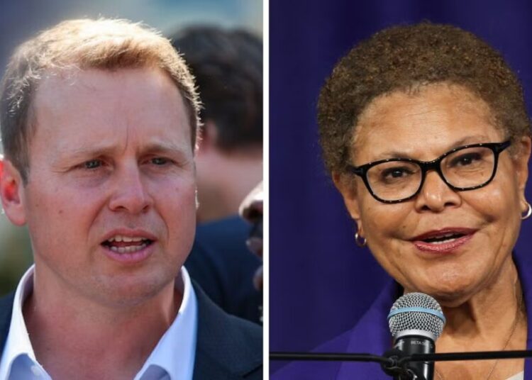 Karen Bass Hits Back at Spencer Pratt After Accusations of Election Law Violations: ‘We Follow the Rules’
