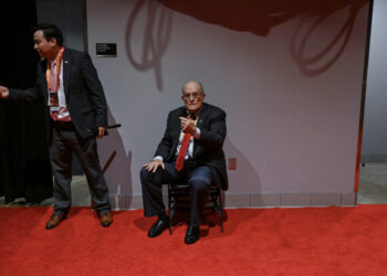 Rudy Giuliani in critical condition, recovering from pneumonia, spokesman says
