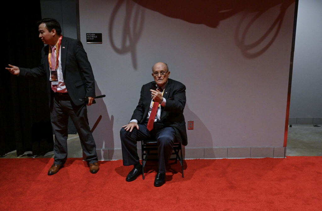 Rudy Giuliani in critical condition, recovering from pneumonia, spokesman says