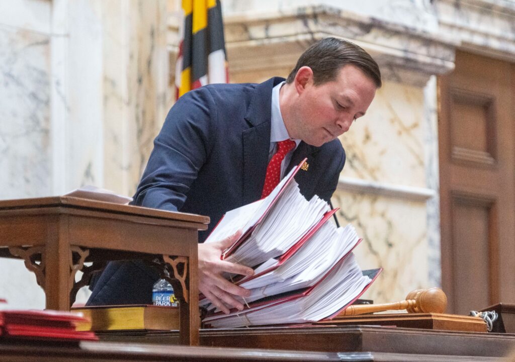 Top Maryland Democrat is fighting for his job after resisting redistricting plan