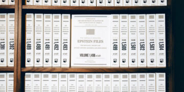 Want to See the Epstein Files in Print? Here Are the 3,437 Volumes.