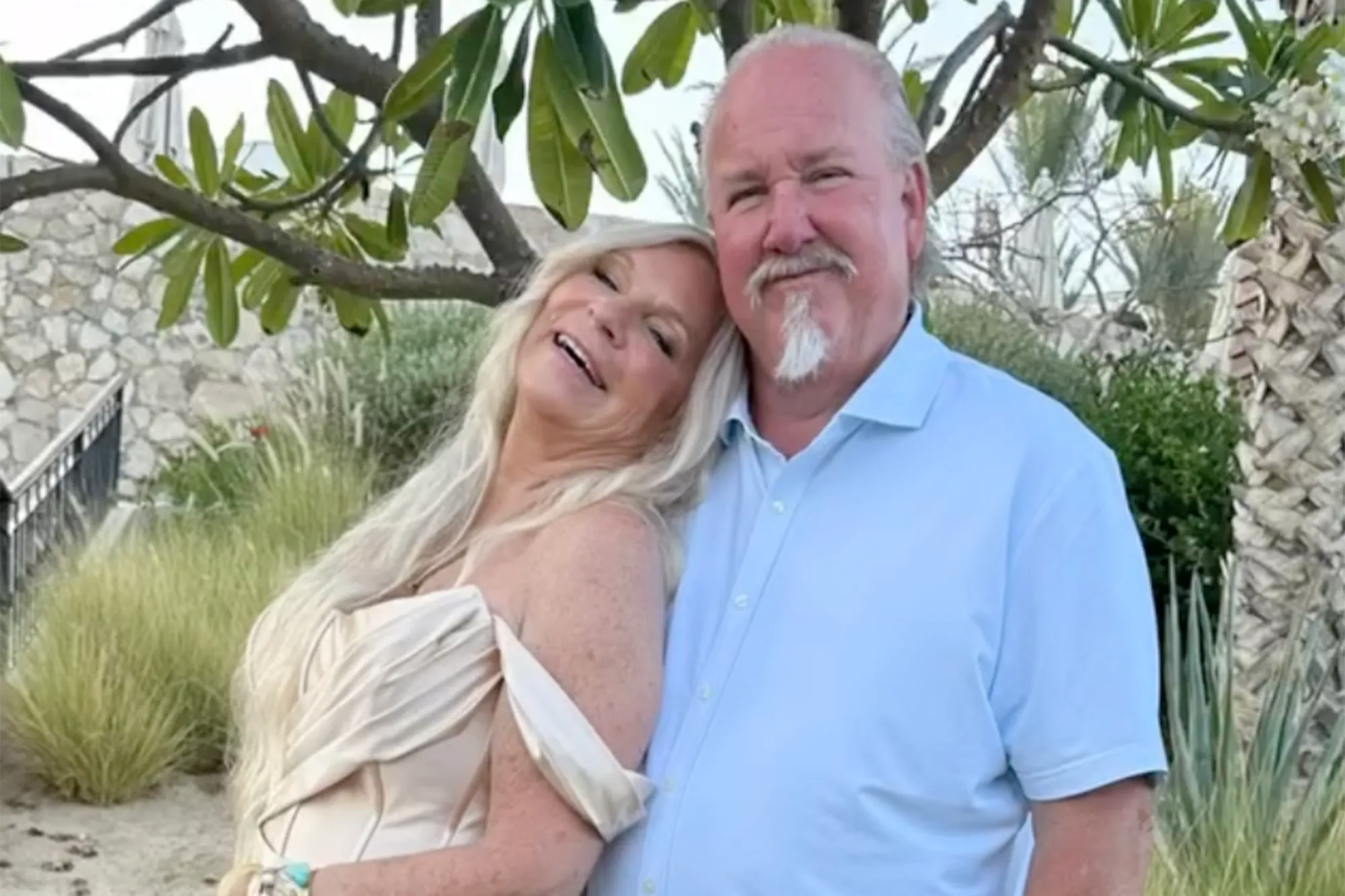 Darrell Sheets and his ex-wife in happier times