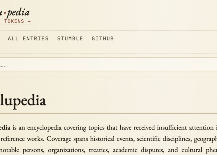 Someone Made a Fake Wikipedia for AI Hallucinations, and It’s Basically the Internet Eating Itself