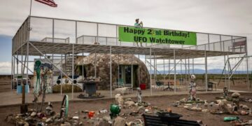 A Colorado UFO watchtower has been waiting for the government to catch up