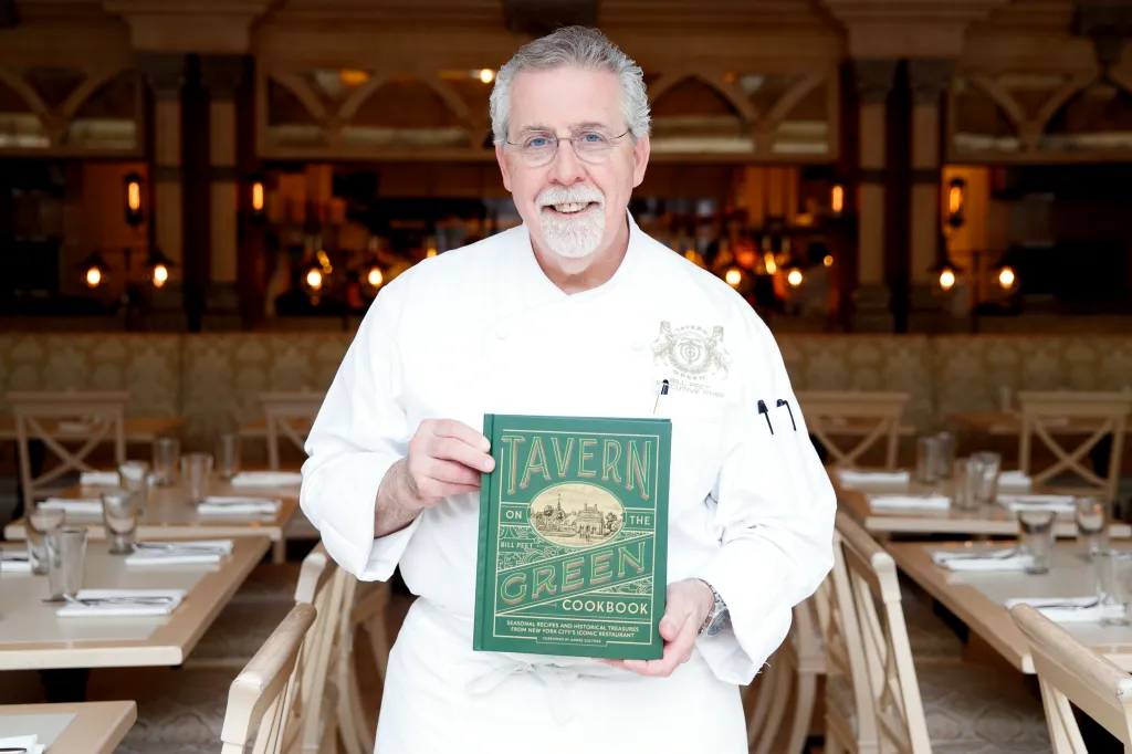 Chef Bill Peet holding the 