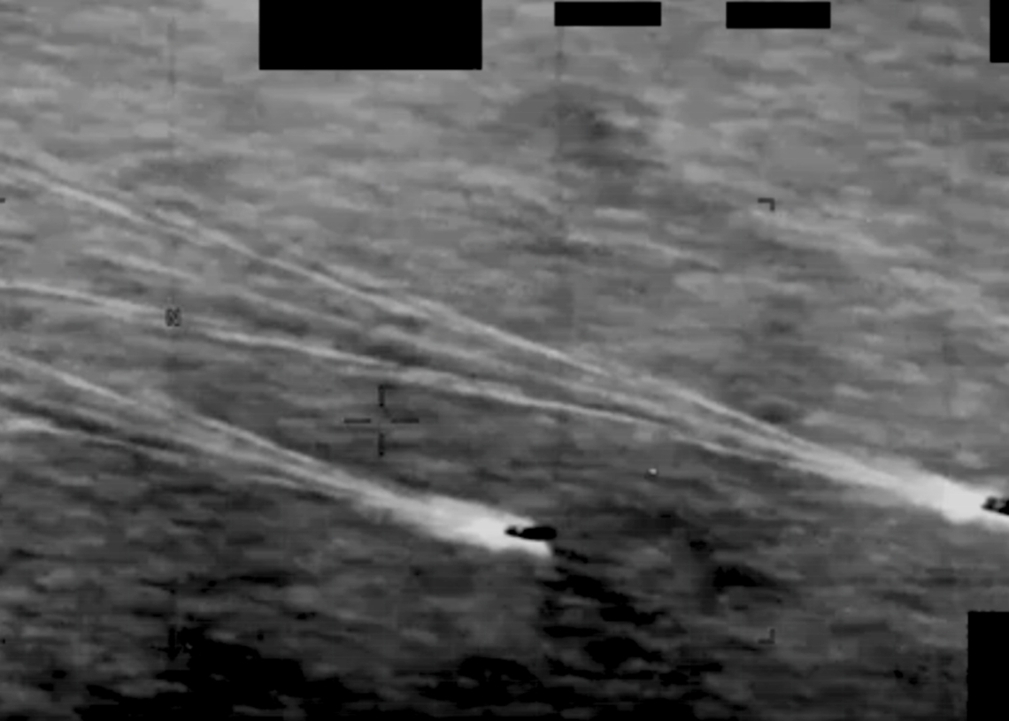 The Pentagon’s New UFO Files Include Fighter Jets, Orange Orbs, and a Lot of Grainy Footage