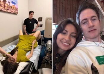 Biohacking billionaire Bryan Johnson overshares about his girlfriend’s vagina yet again — this time from her gyno exam