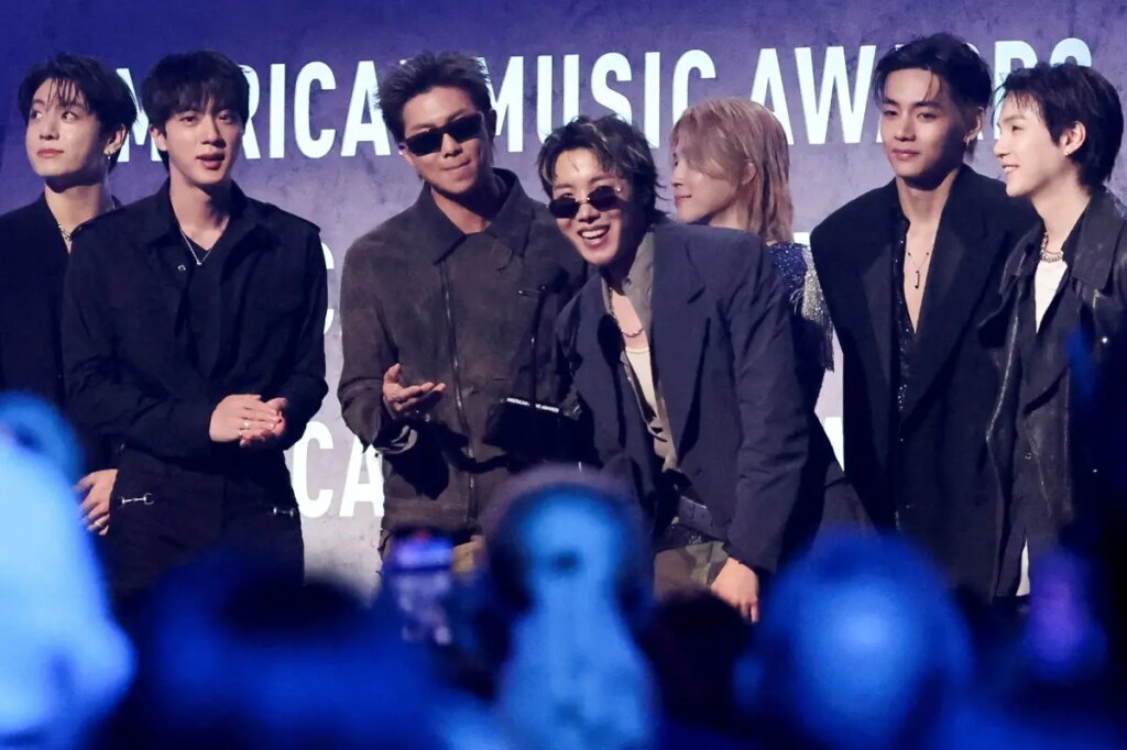 BTS dominates 2026 AMAs as K-pop sweeps major categories