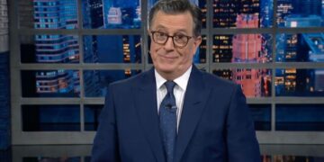 Colbert’s Final ‘Late Show’ Monologue Interrupted by Bryan Cranston, Paul Rudd to Tease High-Profile Last Guest