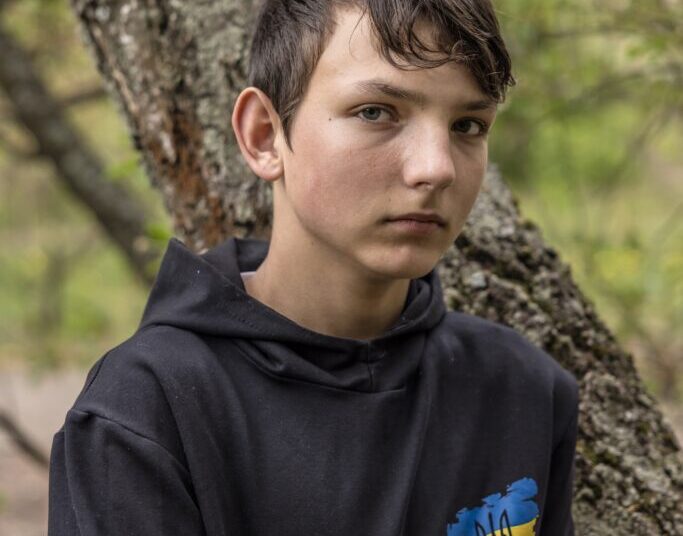 In northern Ukraine, it was boy vs. Russian drone. The boy won.