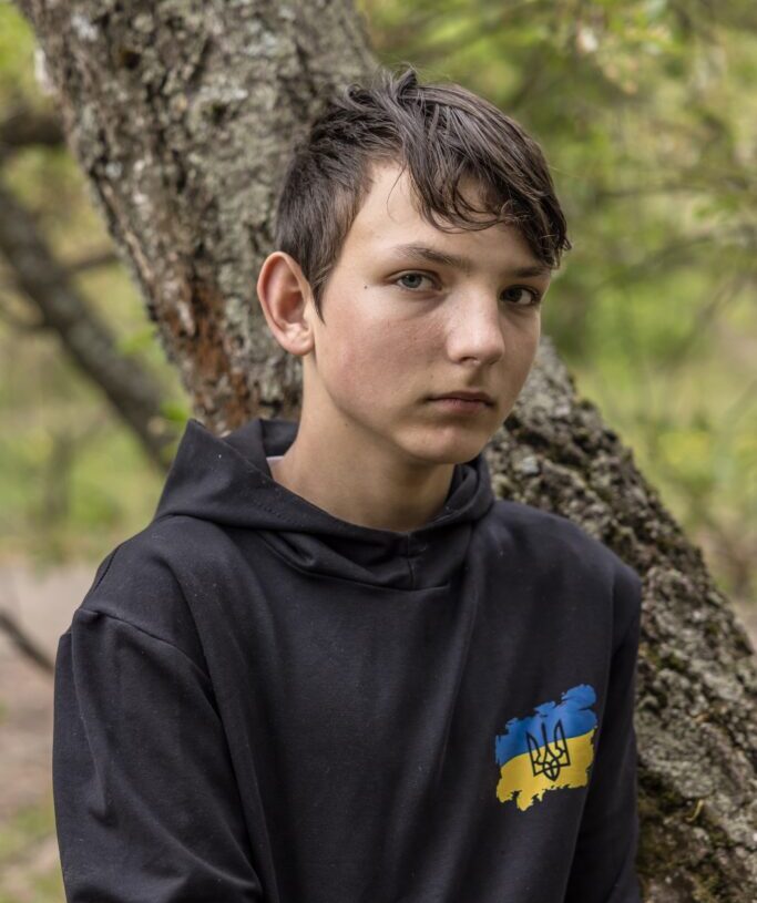 In northern Ukraine, it was boy vs. Russian drone. The boy won.