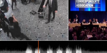 New Video Analysis Suggests Suspect in Correspondents’ Dinner Attack Fired First