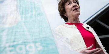Susan Collins discloses ‘essential tremor’ diagnosis to explain shaking