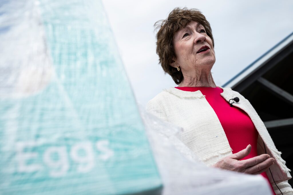 Susan Collins discloses ‘essential tremor’ diagnosis to explain shaking