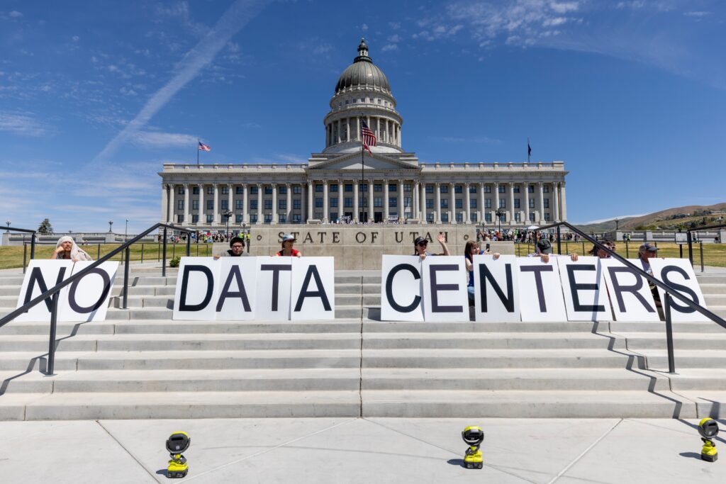 Amid data center protests, a billionaire and the Trump administration see a foreign plot