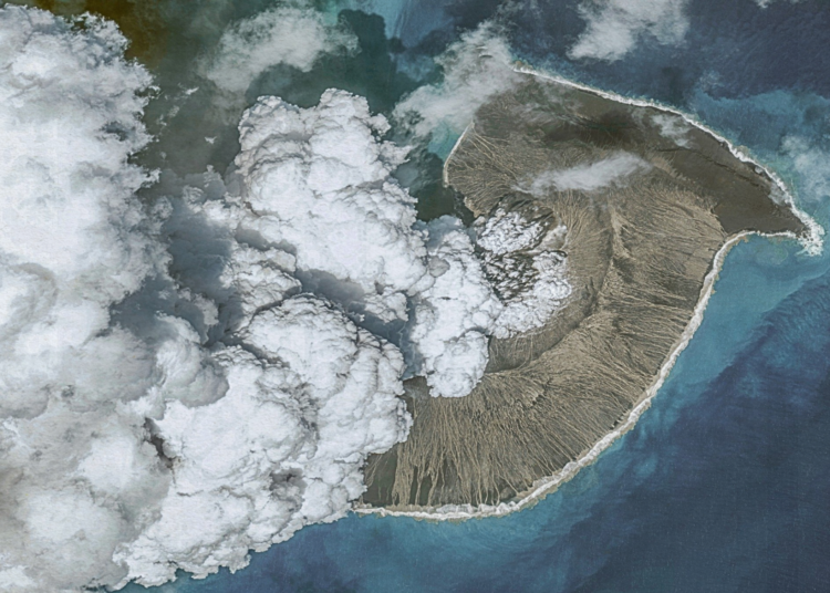 A Massive Volcano Erupted, Then Something Strange Happened in the Sky