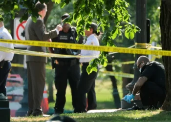 Teen bystander hit as gunman trades fire with Secret Service near Washington Monument