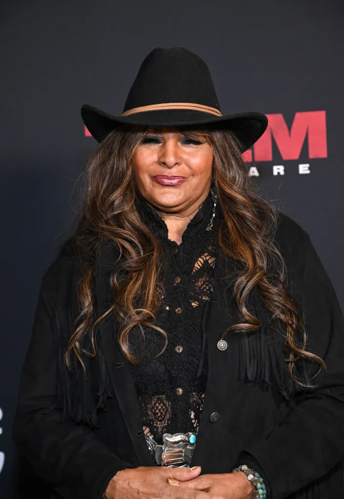 Actress Pam Grier attending a special Los Angeles screening of 