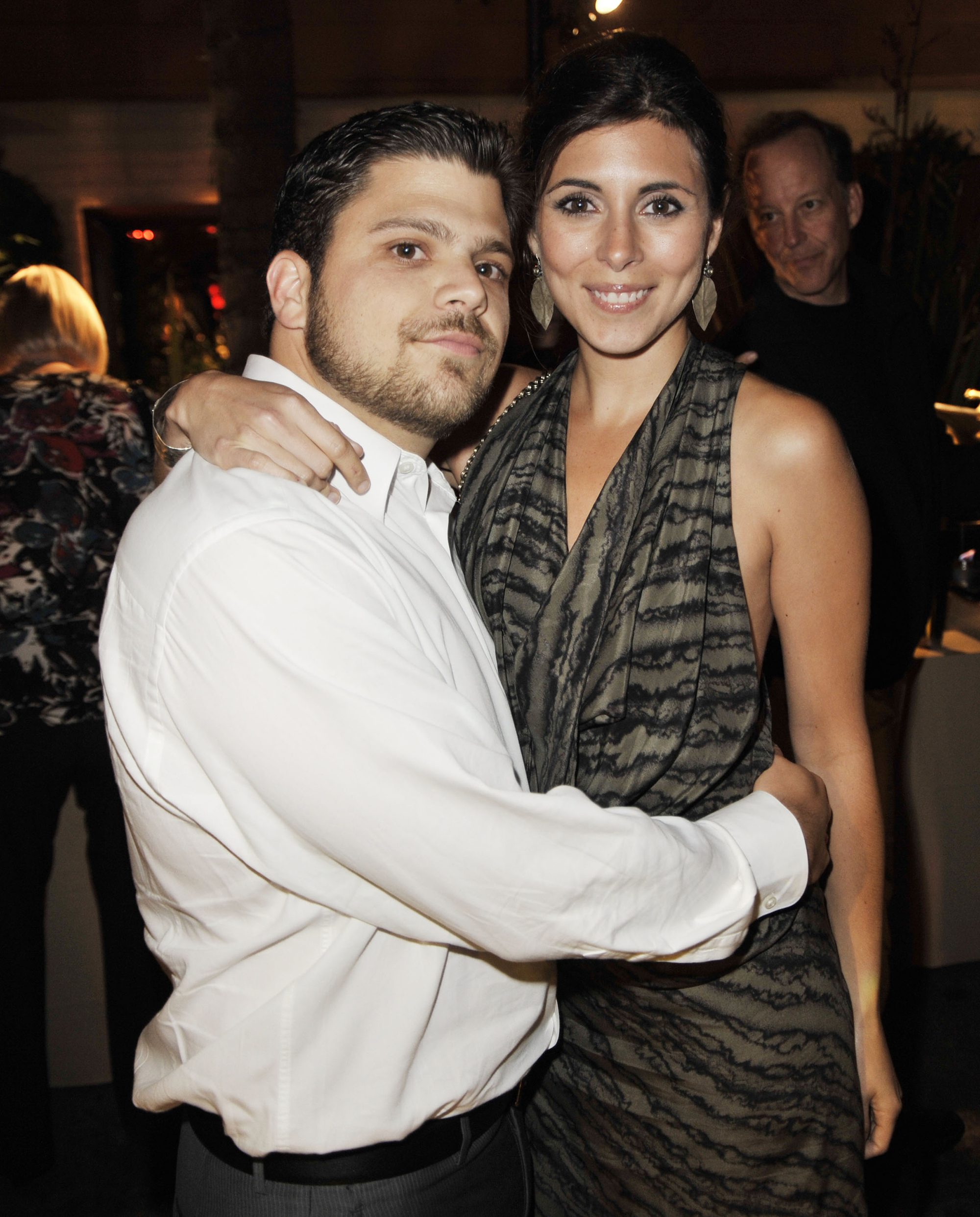 Actors Jerry Ferrara and Jamie-Lynn Sigler smiling for a photo.