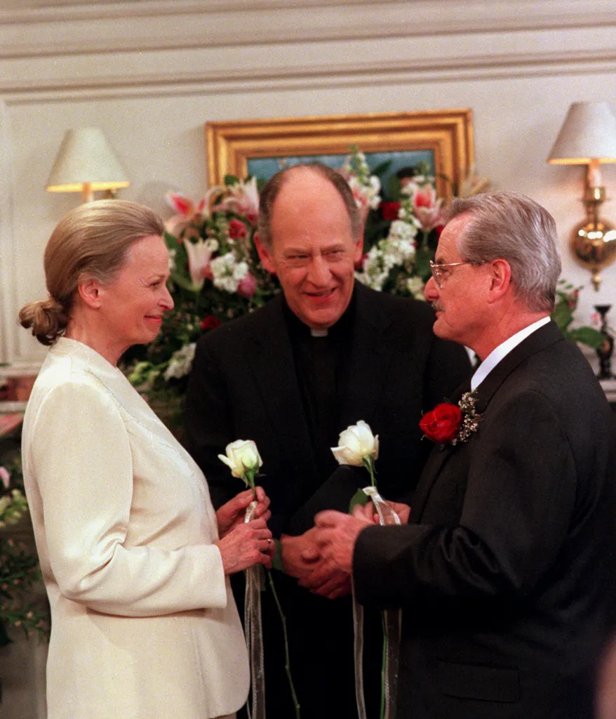 Bonnie Bartlett, Earl Boen, and William Daniels from the TV show 