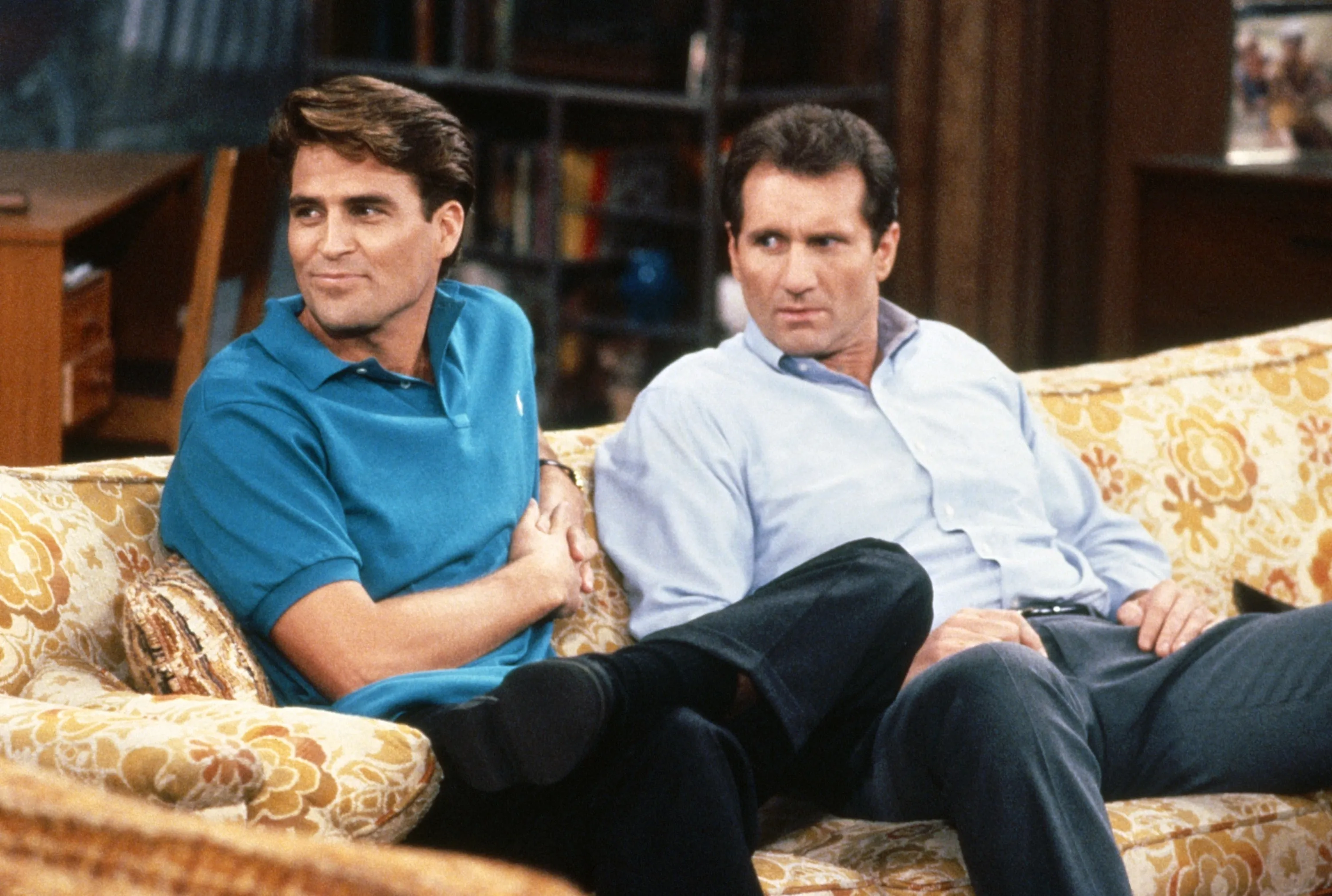 Ted McGinley and Ed O'Neill in 