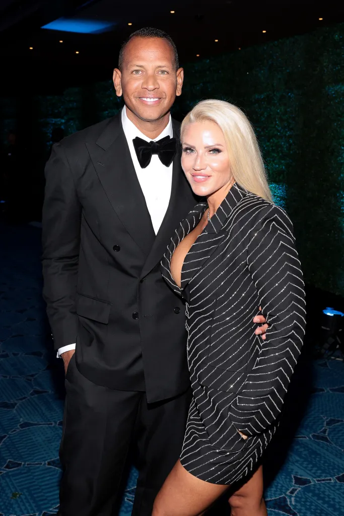 Alex Rodriguez and Jaclyn Cordeiro attending the REFORM Alliance Casino Night Event.