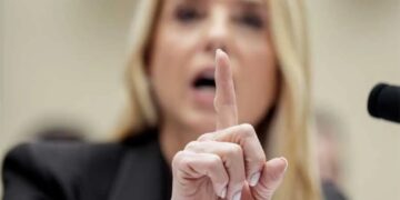 Bondi’s scramble to blame Blanche for Epstein debacle undermined by ex-DOJ official