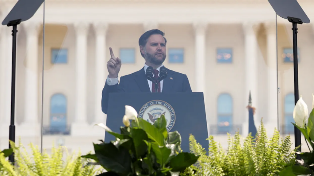 JD Vance’s awkward moment draws mockery online