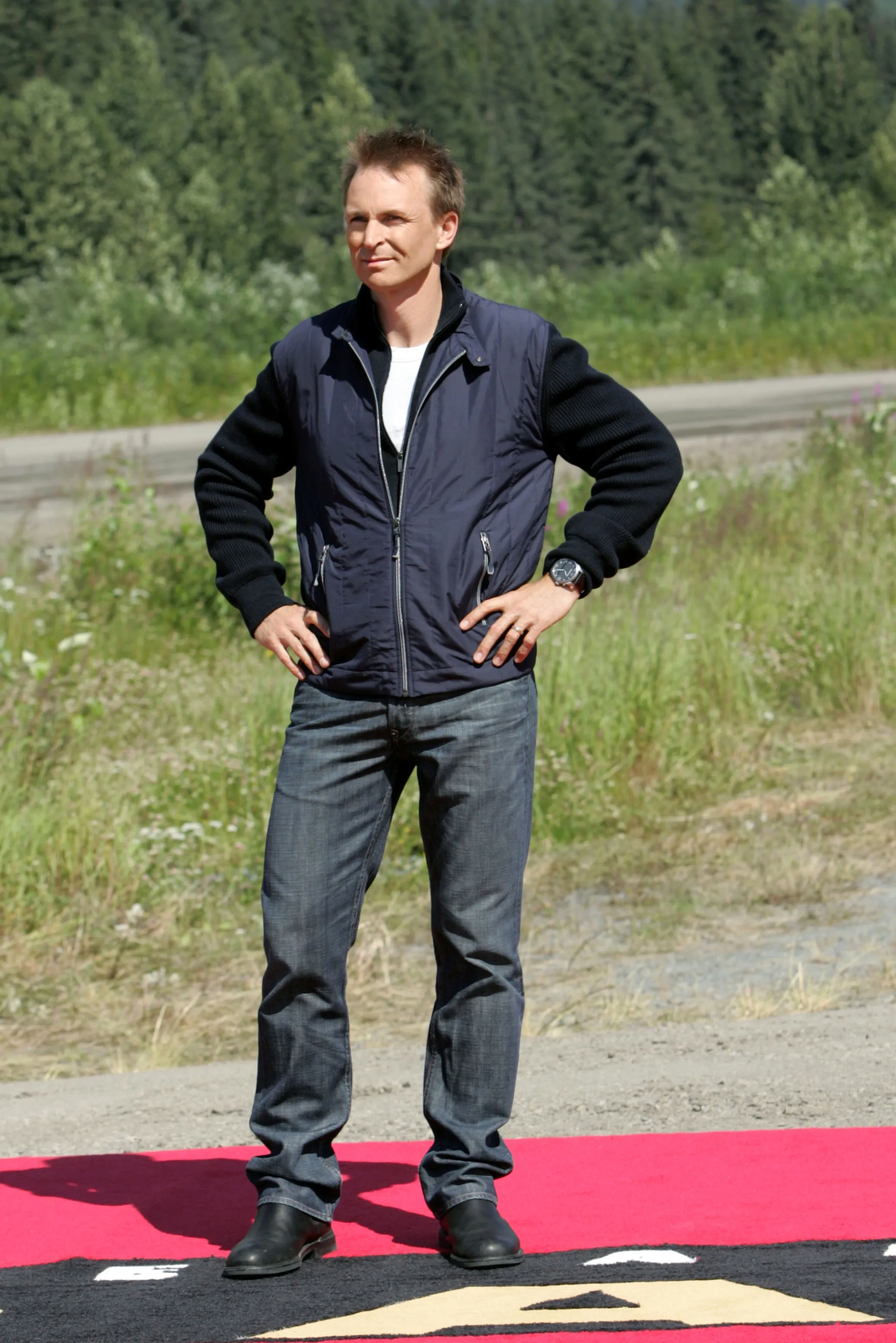 Phil Keoghan hosting 