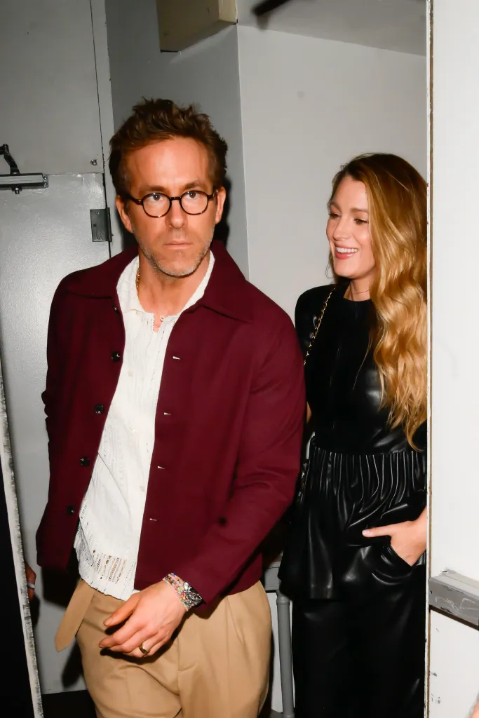 Blake Lively and Ryan Reynolds in NYC in April 2025