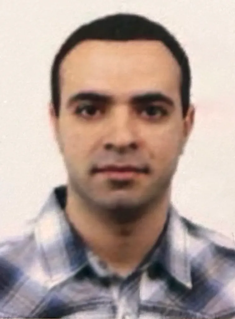 Headshot of Ayman Mohamad Ghazali, an antisemitic attacker.