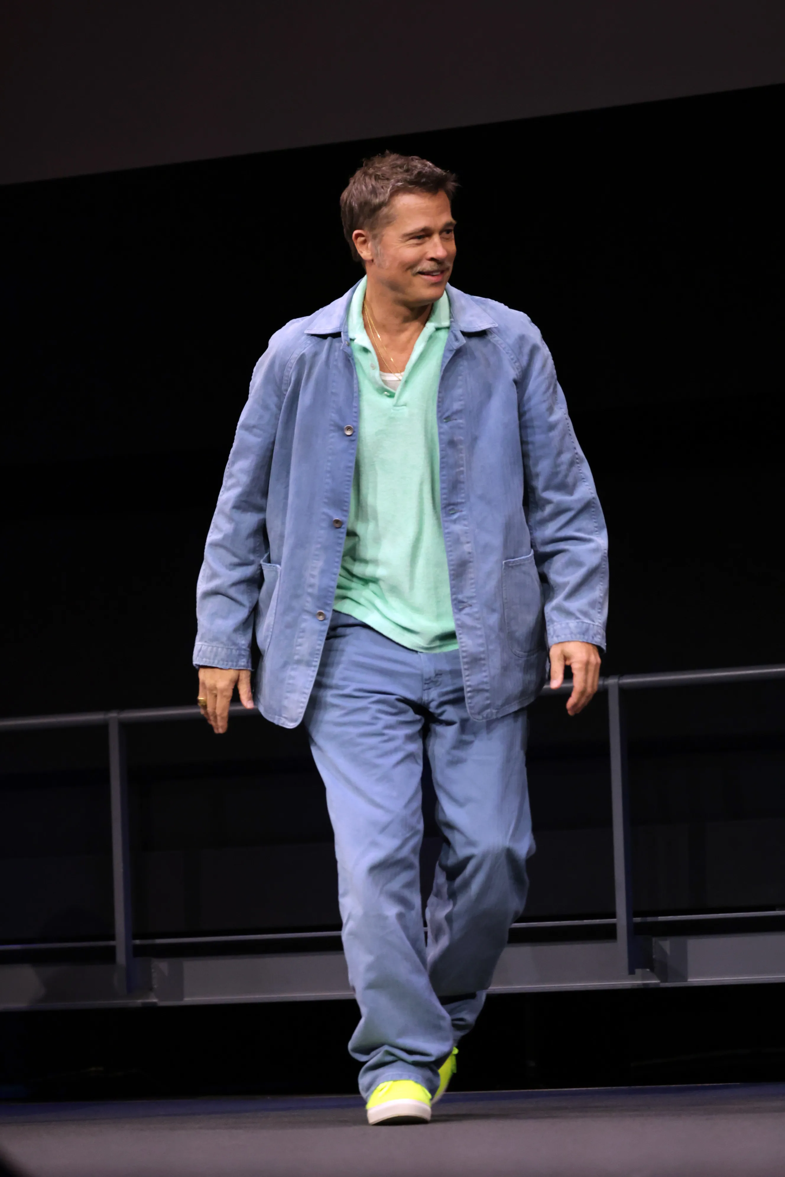 Brad Pitt in October 2025