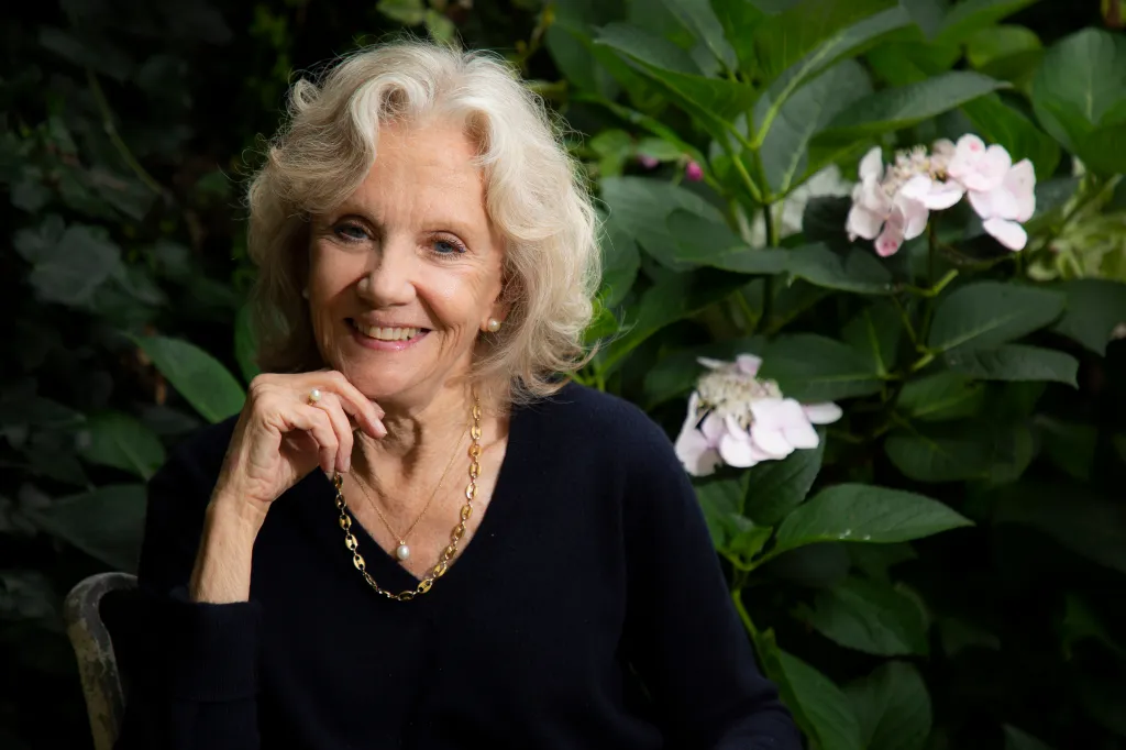 British actor Hayley Mills poses for a photo.