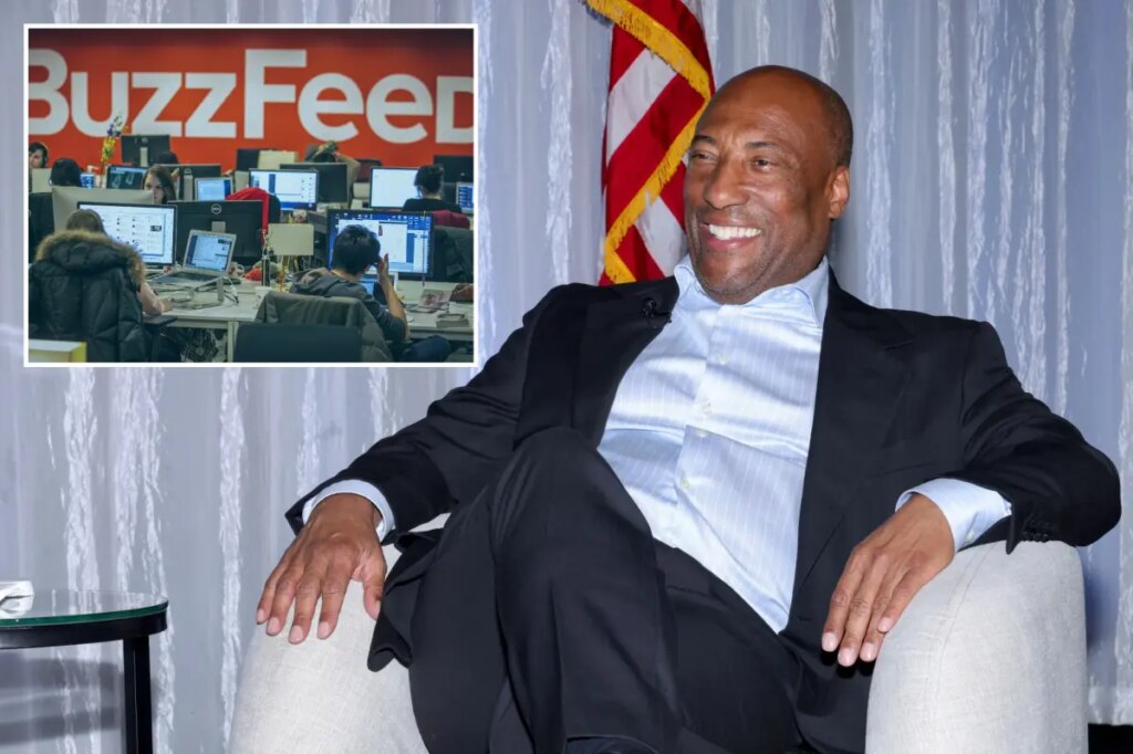 Byron Allen taking over as BuzzFeed CEO after buying majority stake for $120M