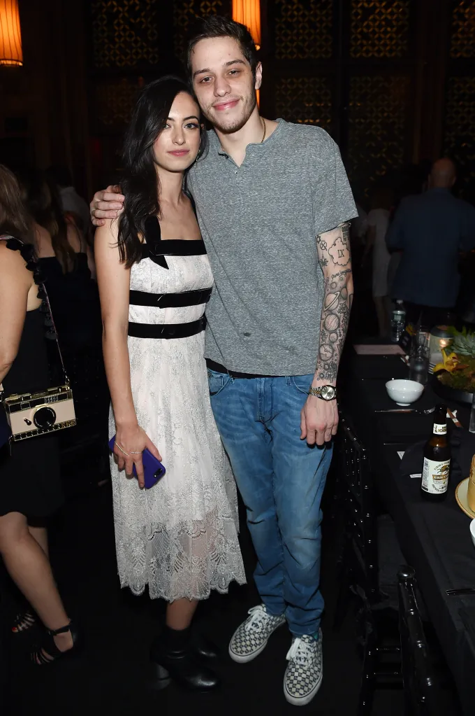 Pete Davidson and Cazzie David