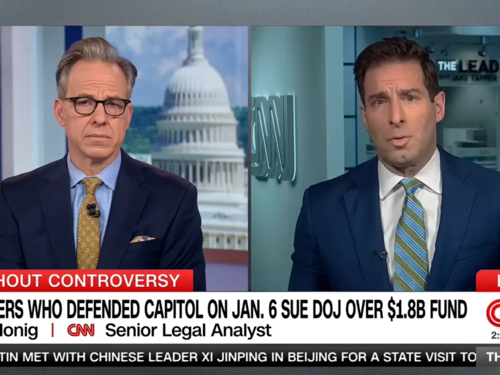 CNN legal expert flags ‘legal bank shot’ in J6 officers’ lawsuit against Trump