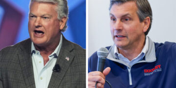 Mike Collins and Derek Dooley head to runoff in Georgia Senate GOP race