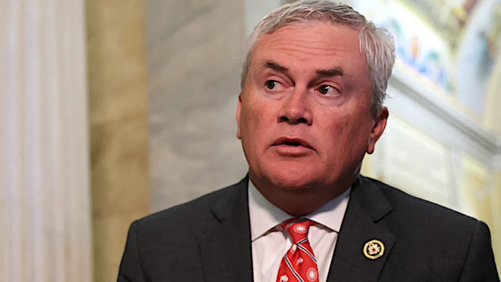 ‘That’s not what I hear’: James Comer flees when confronted on Trump’s words on economy
